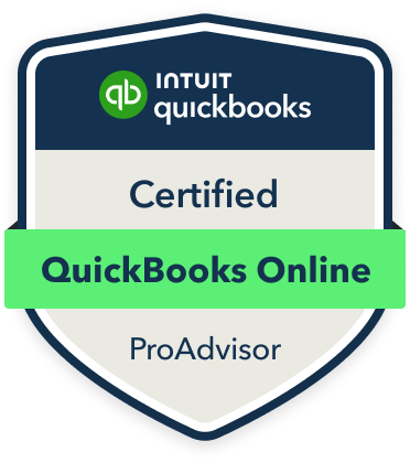 Intuit QuickBooks Certified QuickBooks Online ProAdvisor badge